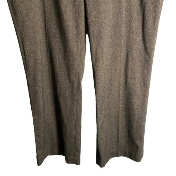 Haggar Women's Tan Rayon Blend Straight Leg Pants - Picture 3 of 8